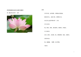 药师琉璃光如来本愿功德经复习