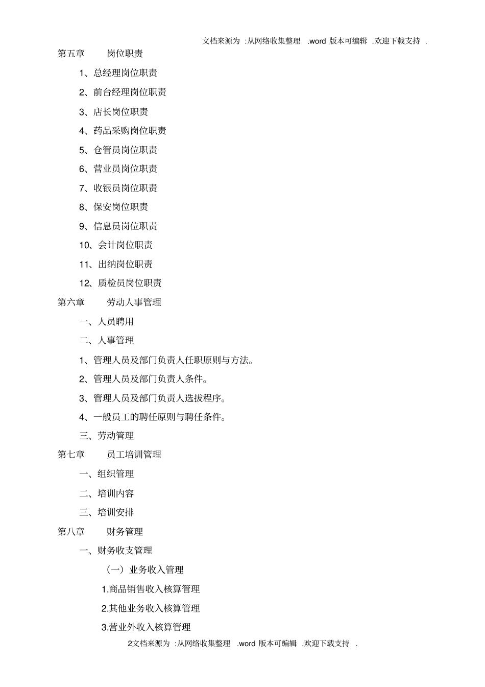 药店管理制度药房内部管理规范_第2页