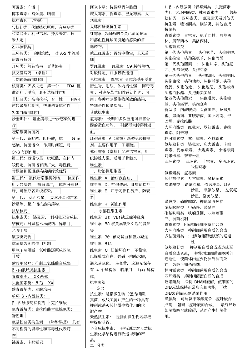 药物化学药物结构式_第3页