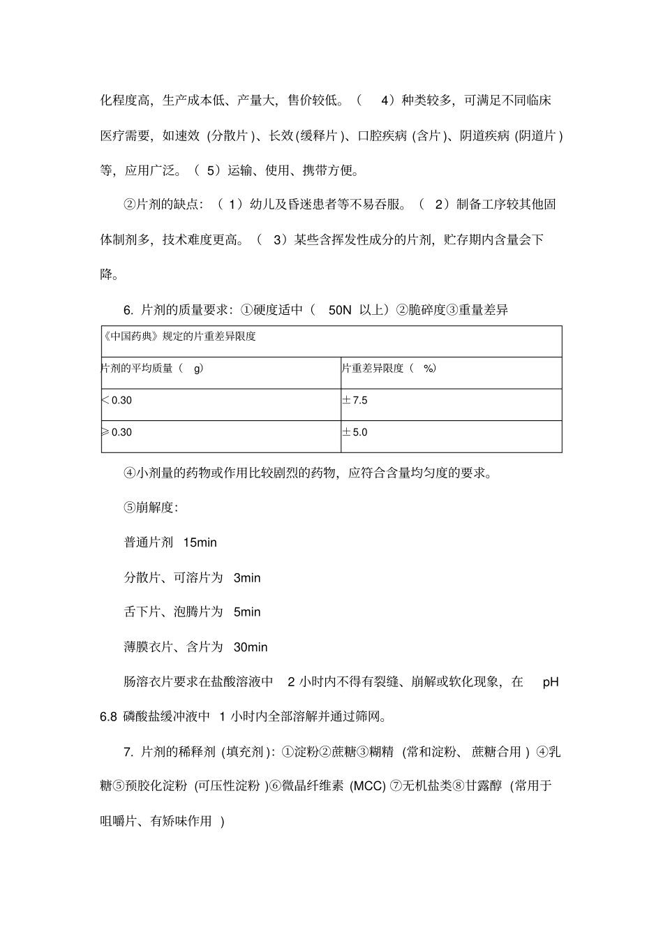 药物固体制剂和液体制剂与临床应用_第3页