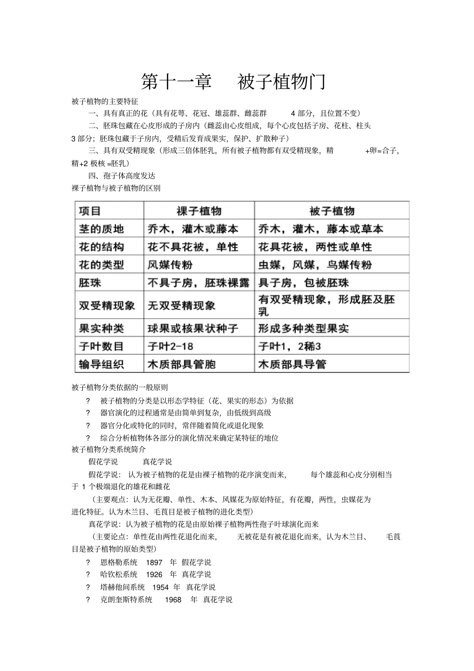 药用植物学详细总结_第1页