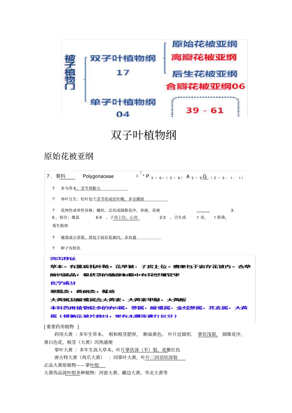 药用植物学详细总结_第2页