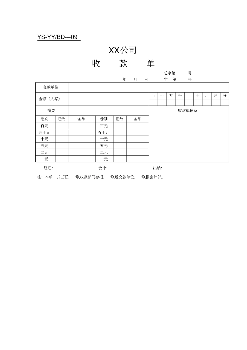 营业部常用表格表格格式_第2页