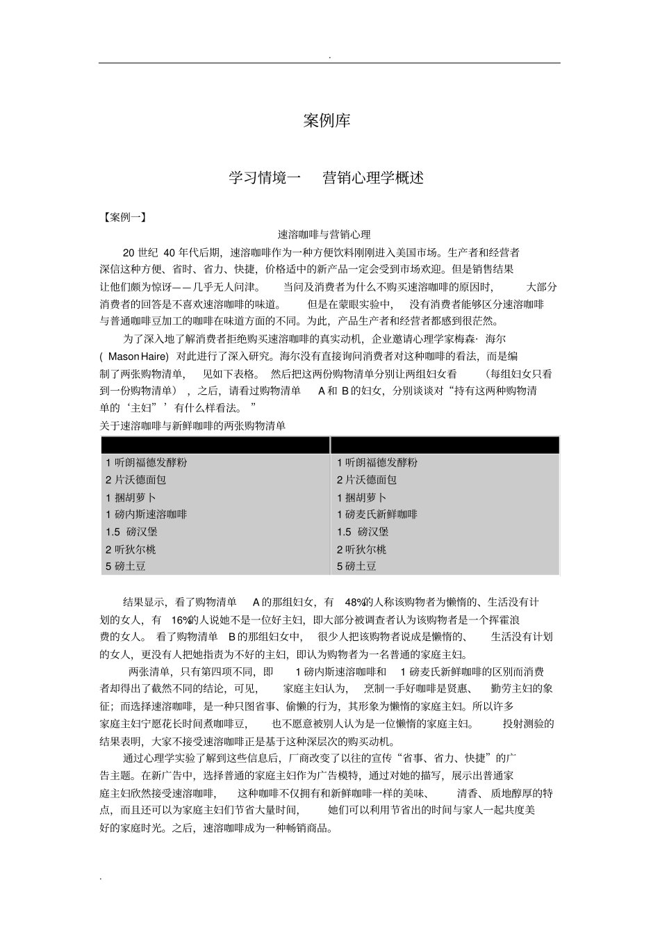 营销心理学案例_第1页