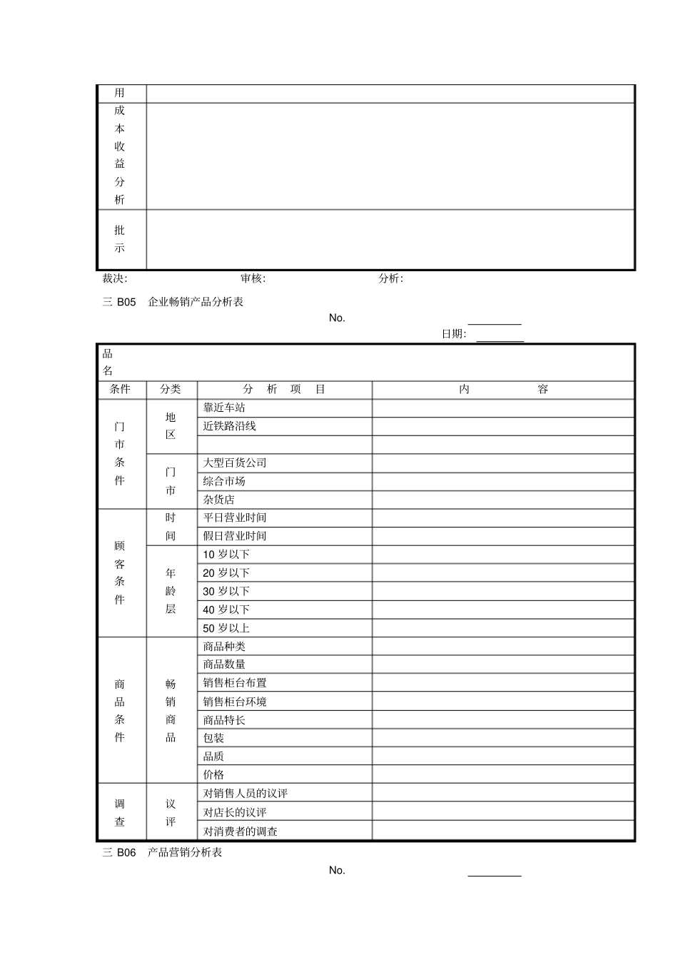 营销管理B纵表格格式_第3页
