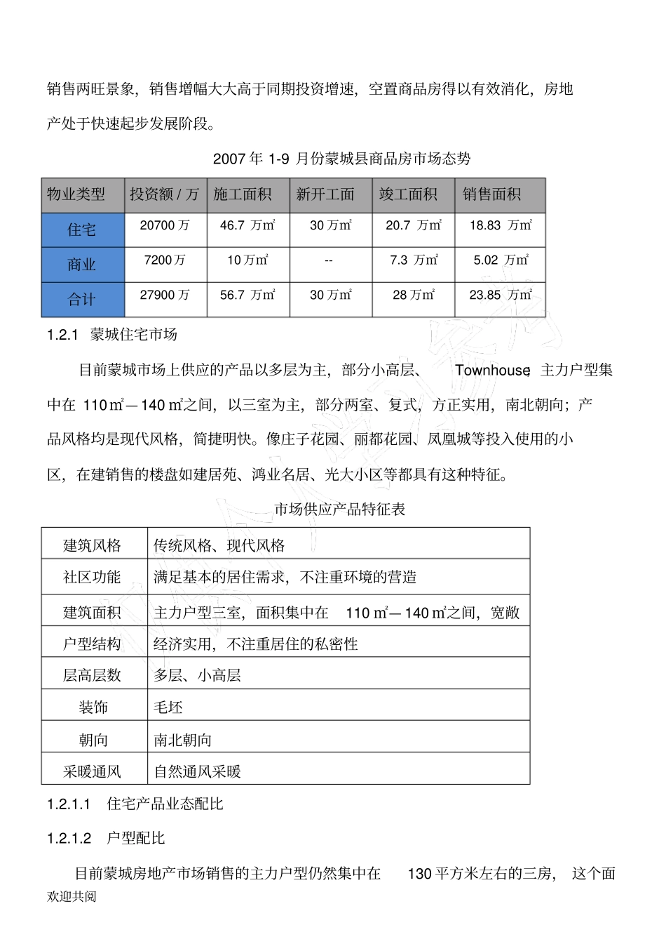 蒙城0801地块投资价值分析_第3页