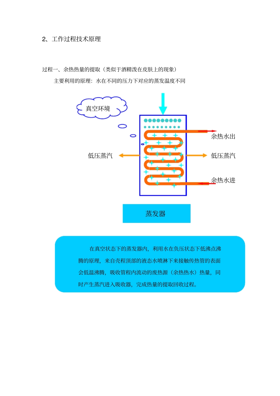 蒸汽型溴化锂吸收式热泵机组工作原理_第2页
