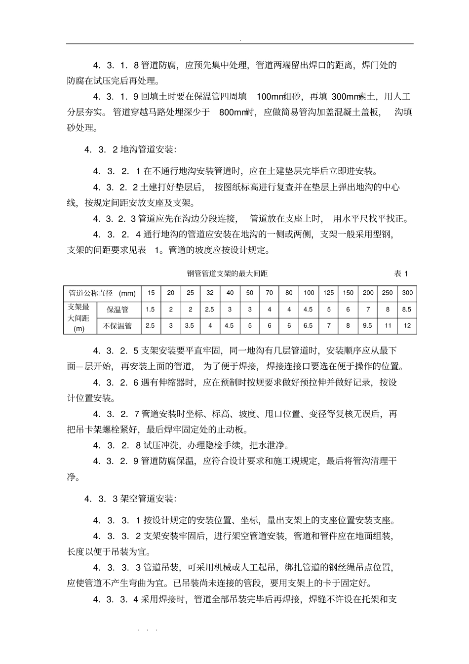 蒸汽管道安装施工工艺标准_第3页