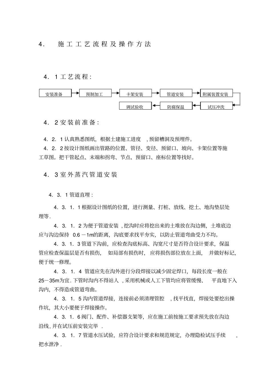 蒸汽管道安装施工工艺_第2页