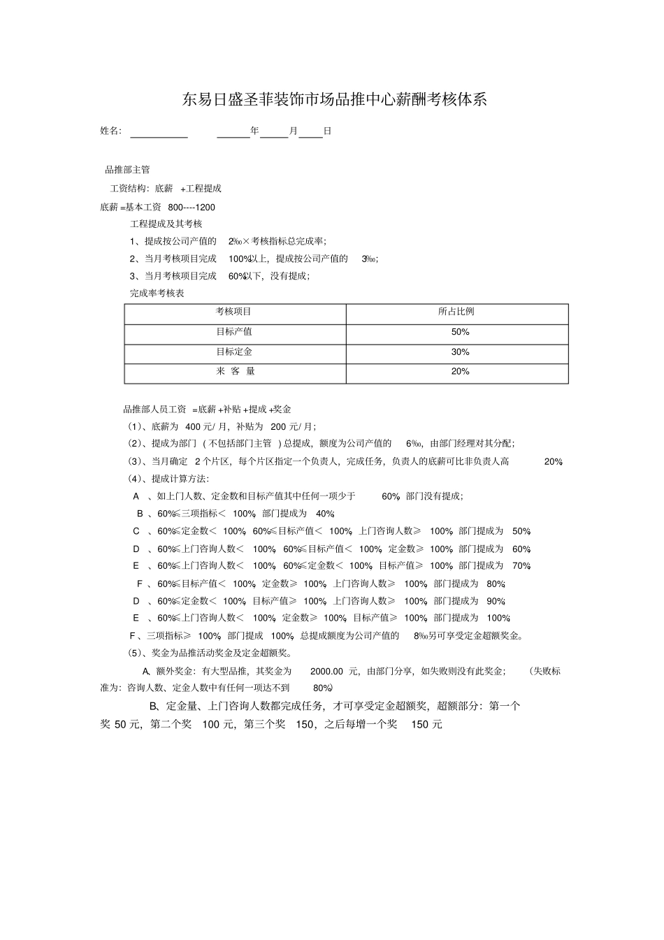 薪酬考核体系_第1页