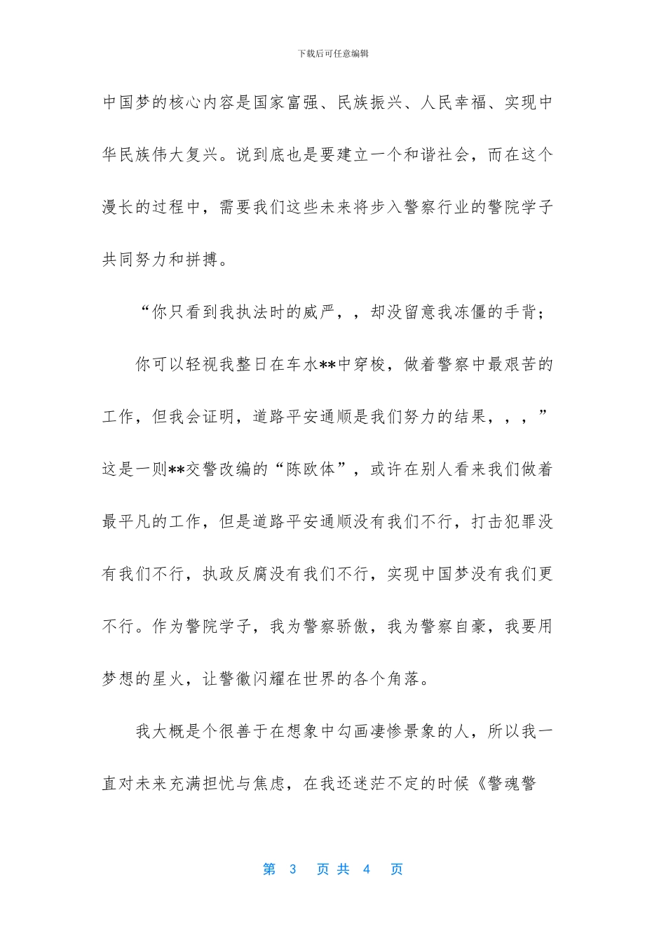 中国梦警魂警梦_第3页