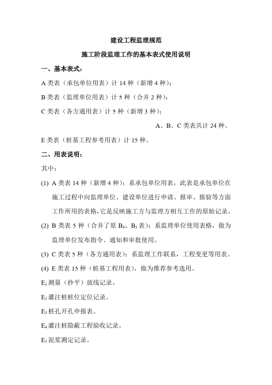 建设工程监理规范用表_第1页