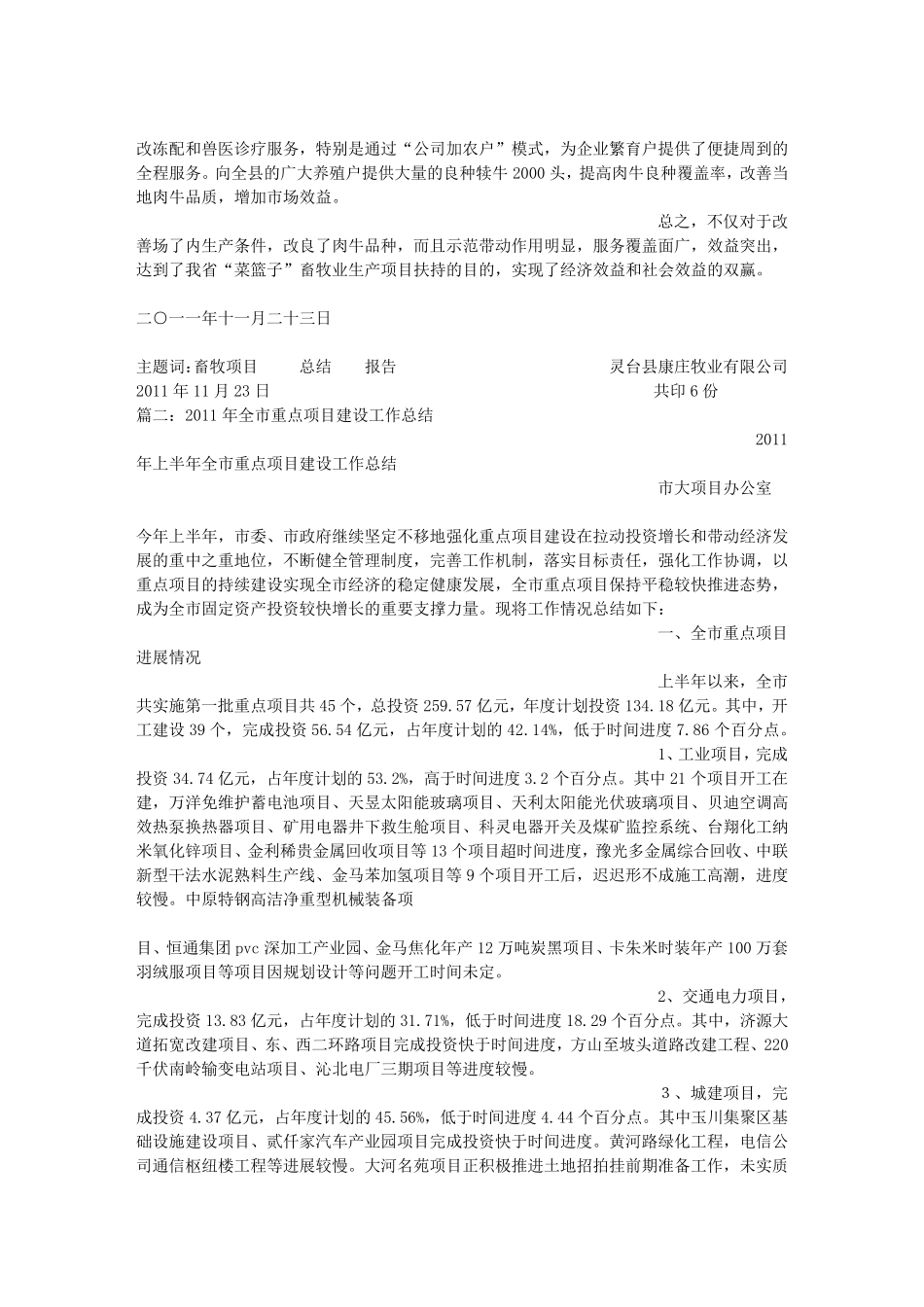 建设项目工作总结_第3页