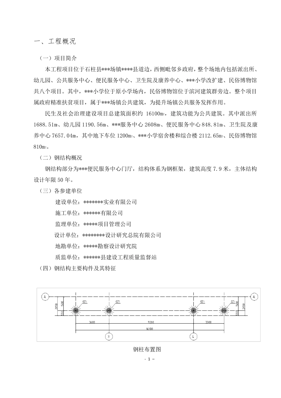建设项目工程门头钢结构安装施工方案_第3页