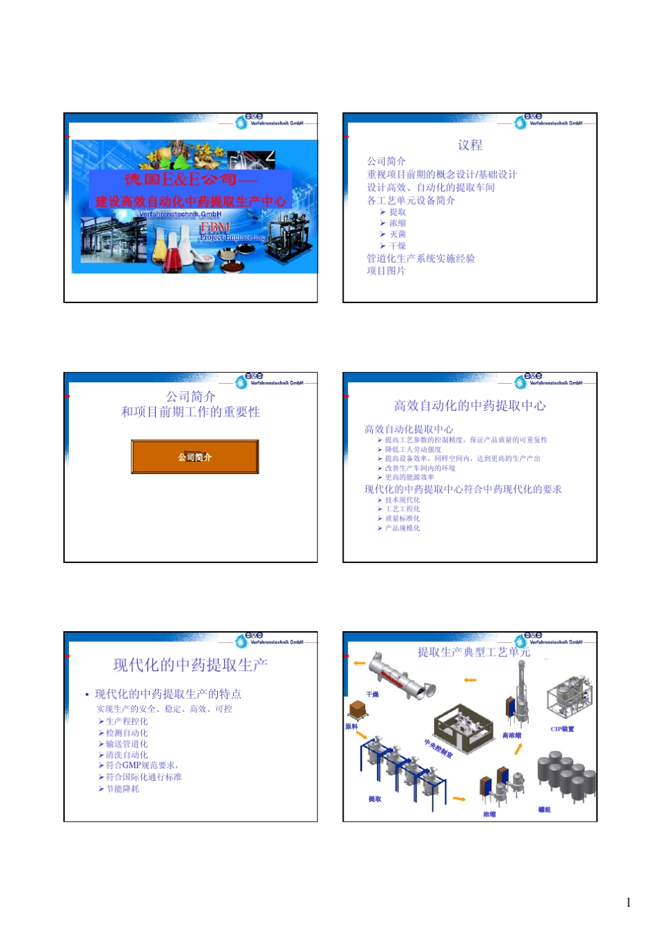 建设高效自动化中药提取生产中心_第1页