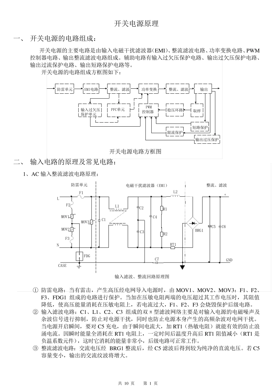 开关电源各模块原理实图讲解_第1页