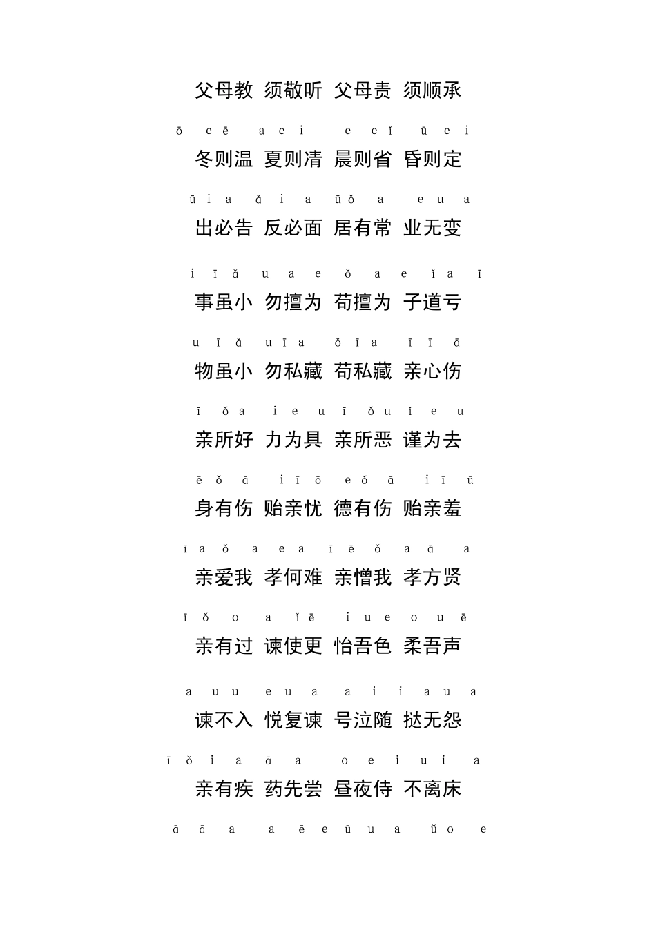 弟子规全文(带拼音)及解说_第2页