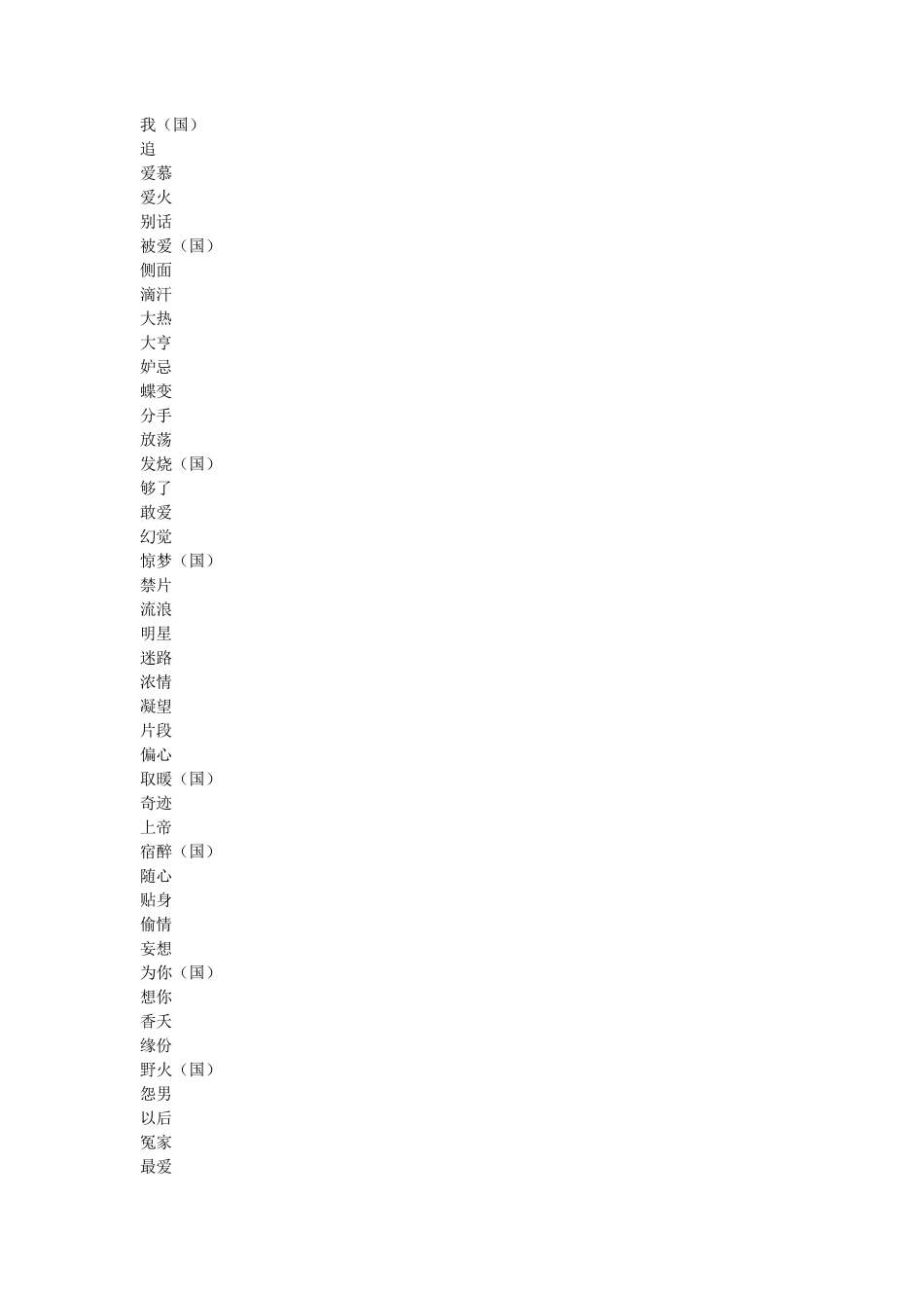 张国荣全部歌曲列表_第2页