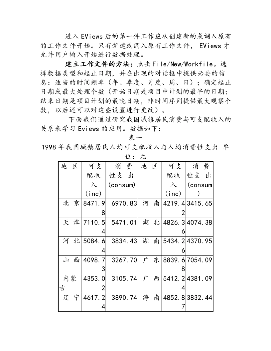 张晓峒Eviews使用教程(6.0以前版本)_第3页