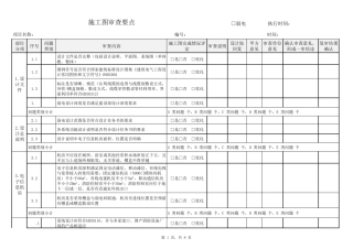 弱电工程施工图审查要点