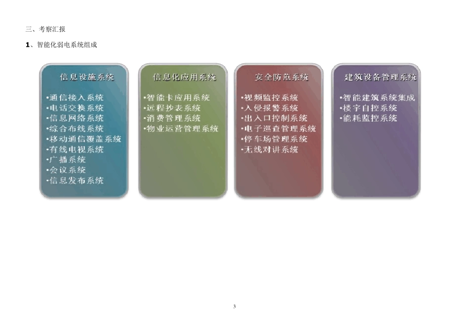 弱电智能化工程考察报告_第3页