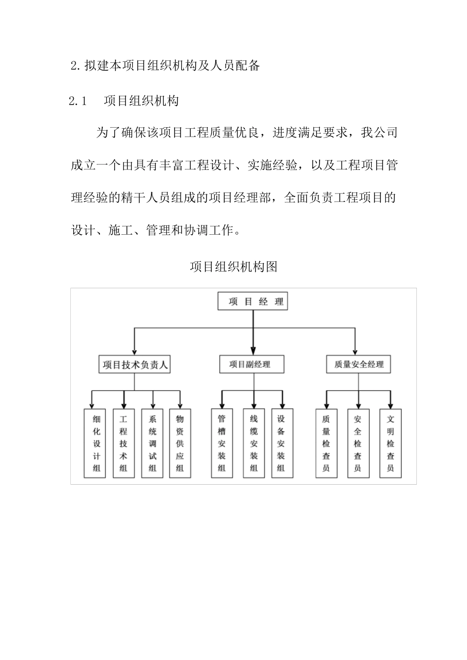 弱电系统工程施工组织架构_第2页