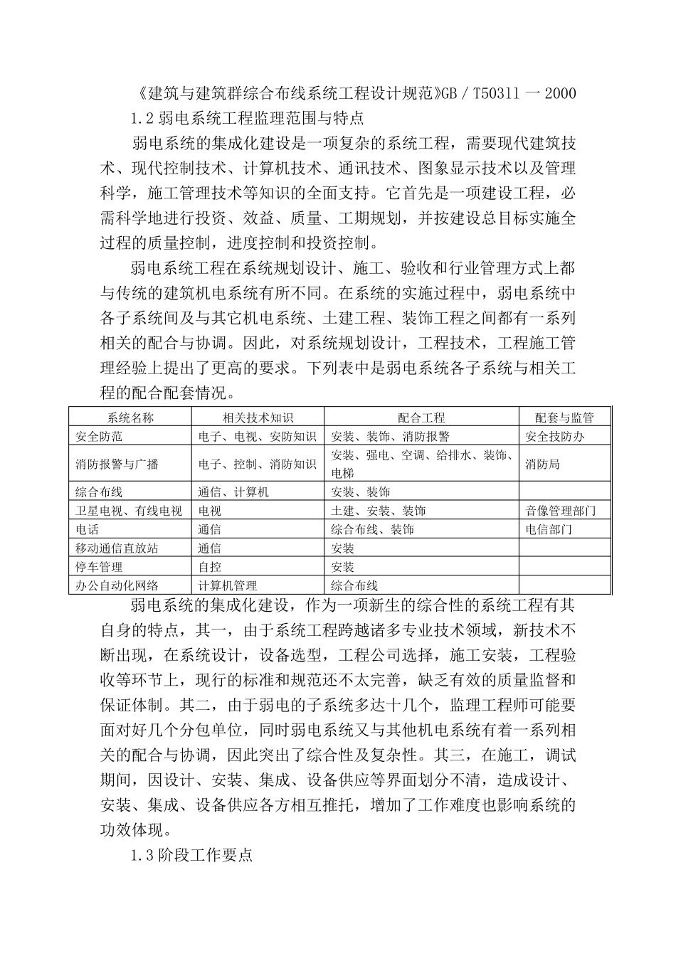 弱电系统工程监理实施细则_第2页