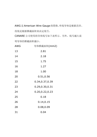弱电线规格缆型号图片大全