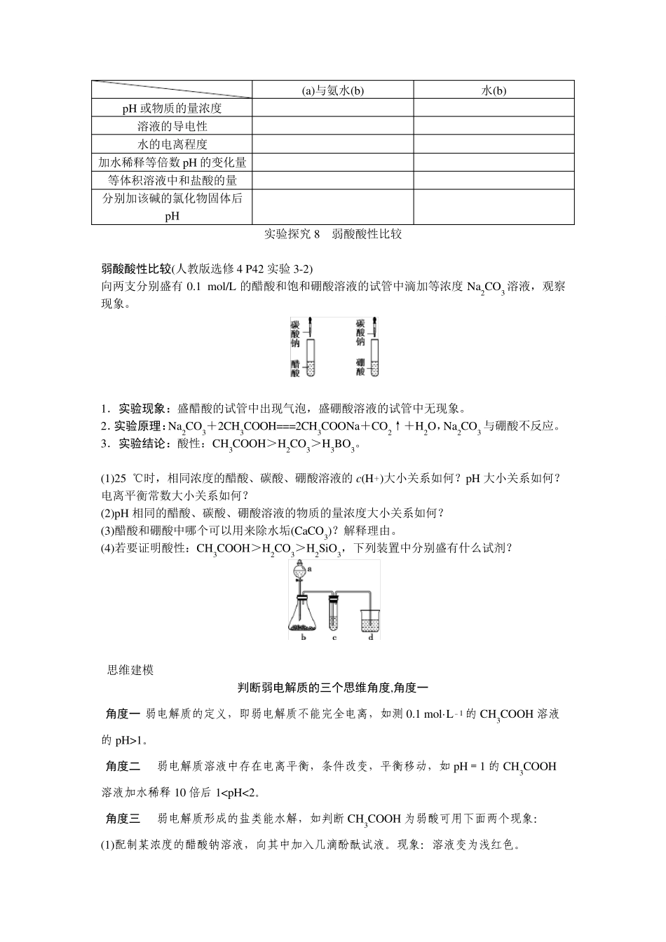 强、弱电解质的比较与判断_第3页
