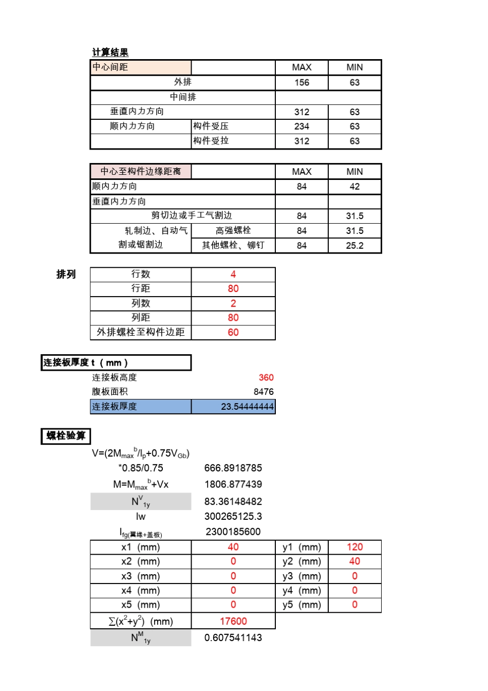 强节点弱构件钢结构梁柱节点连接计算_第3页