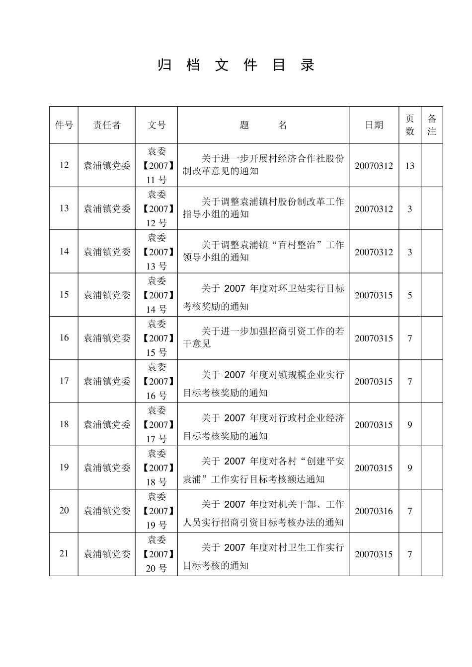 归档文件目录范本doc归档文件目录_第3页