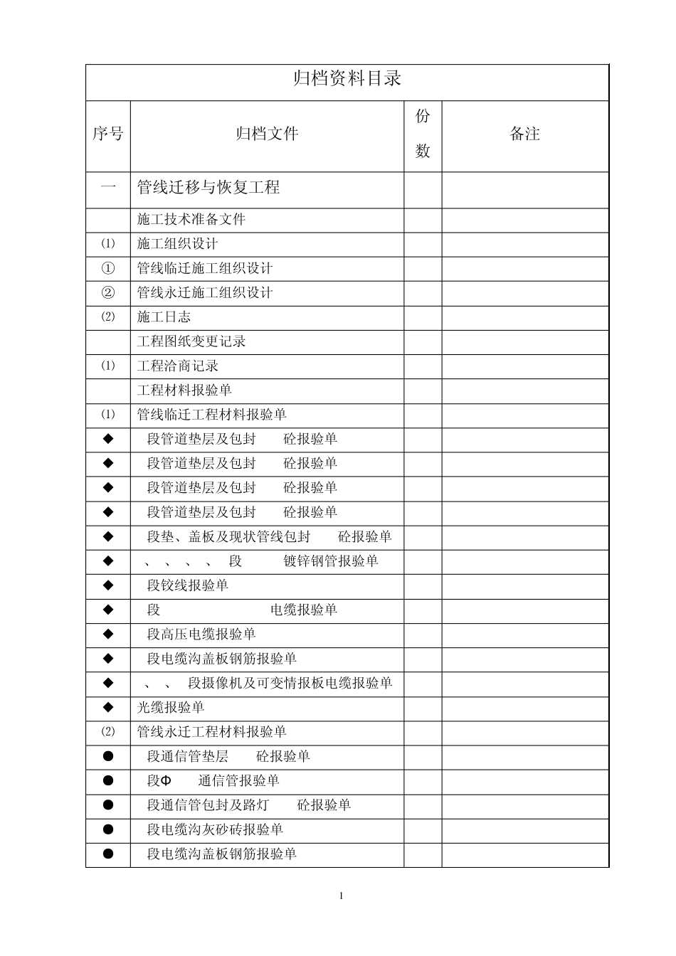 归档资料目录_第1页