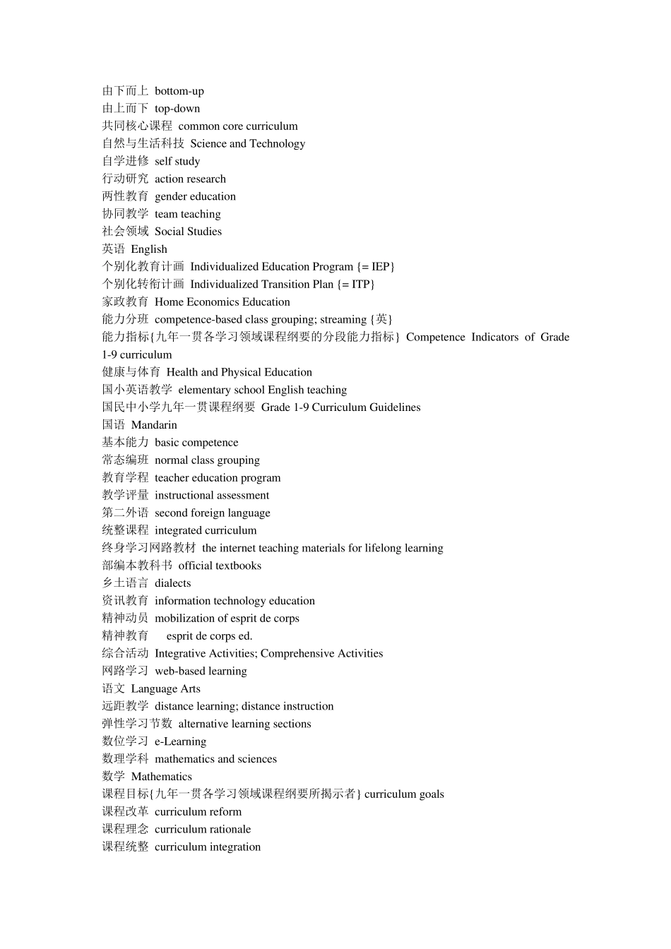 教育学专业词汇_第3页