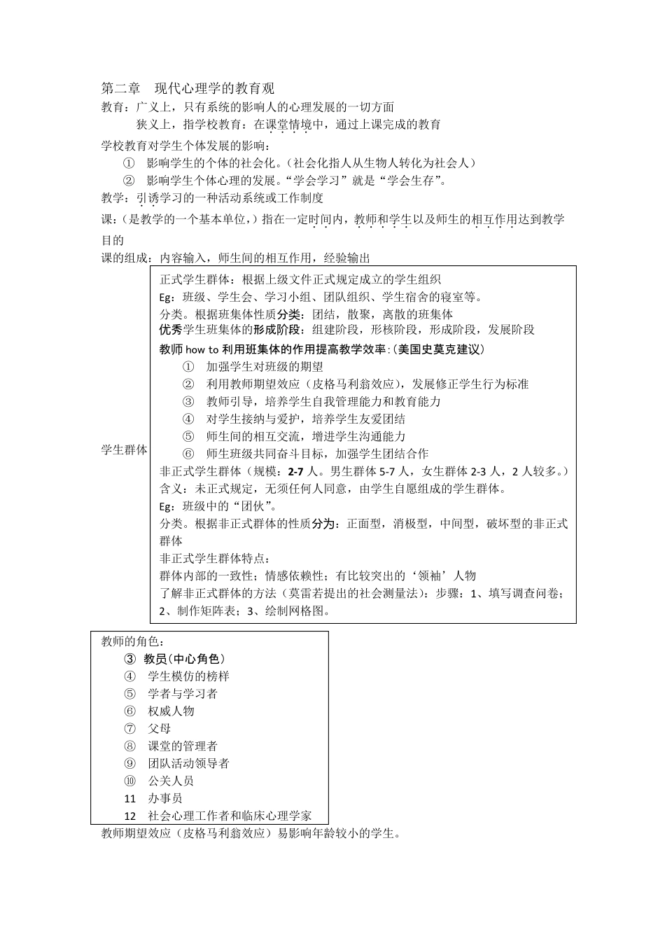 教育心理学整理必背内容_第2页