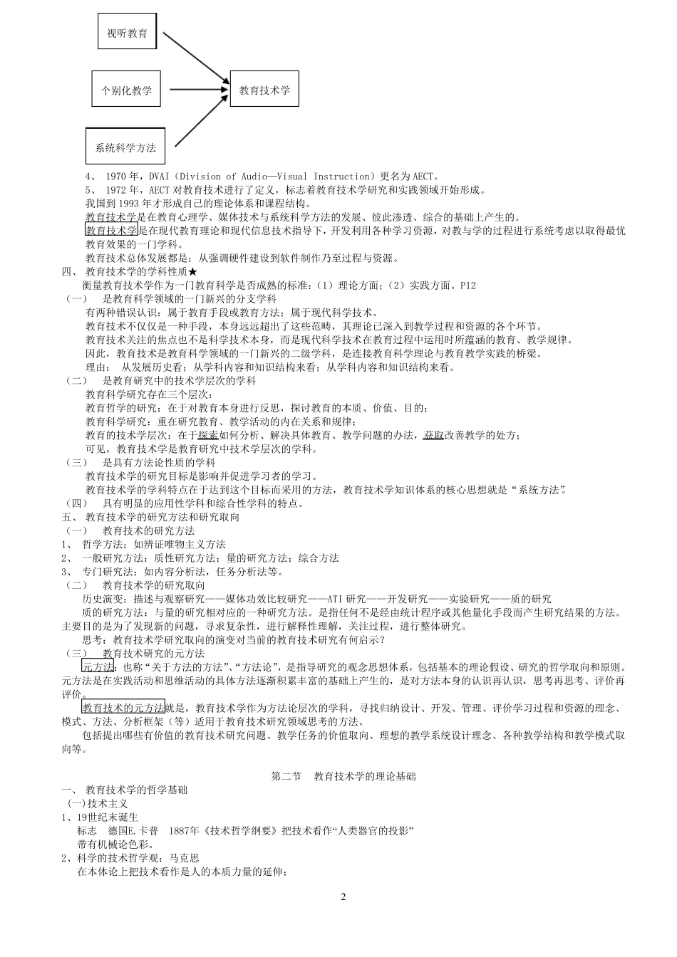 教育技术学笔记_第2页