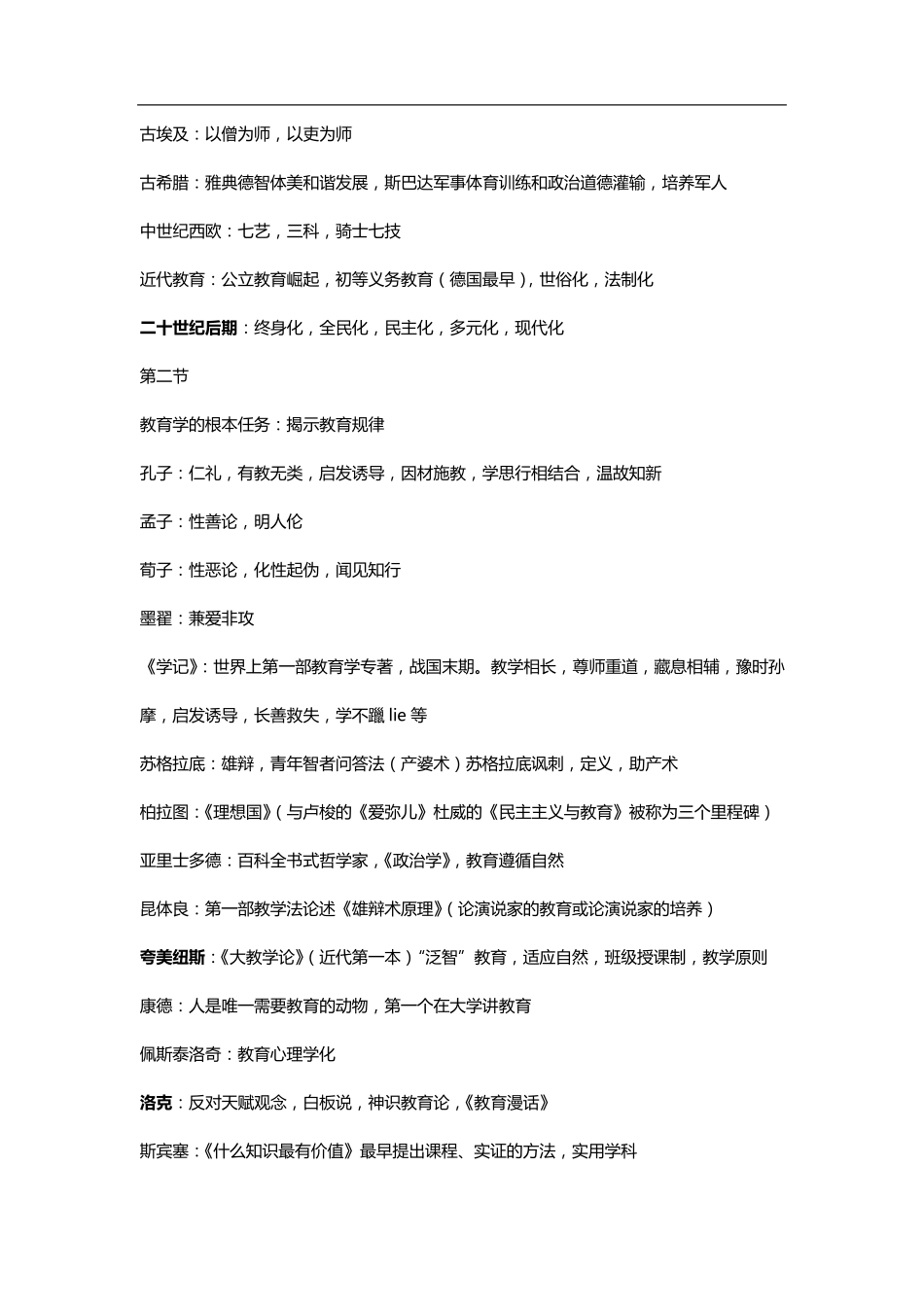 教育知识与能力重点知识_第2页