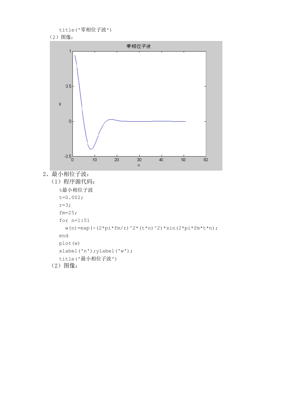 数字信号处理(合成地震记录amp;fft)_第2页