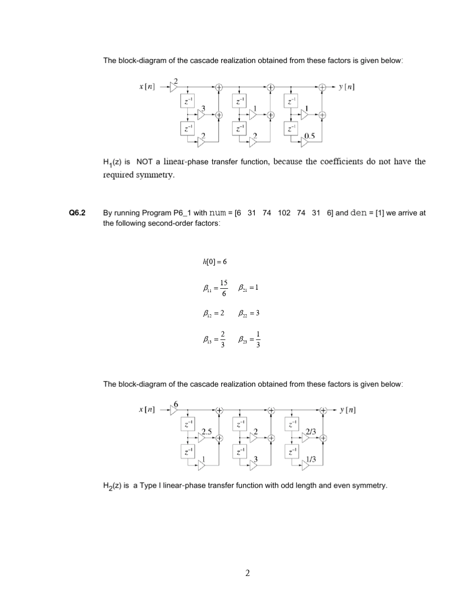 数字信号处理米特拉第四版实验六答案_第2页