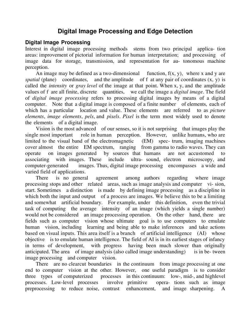 数字图像增强外文文献附翻译_第1页