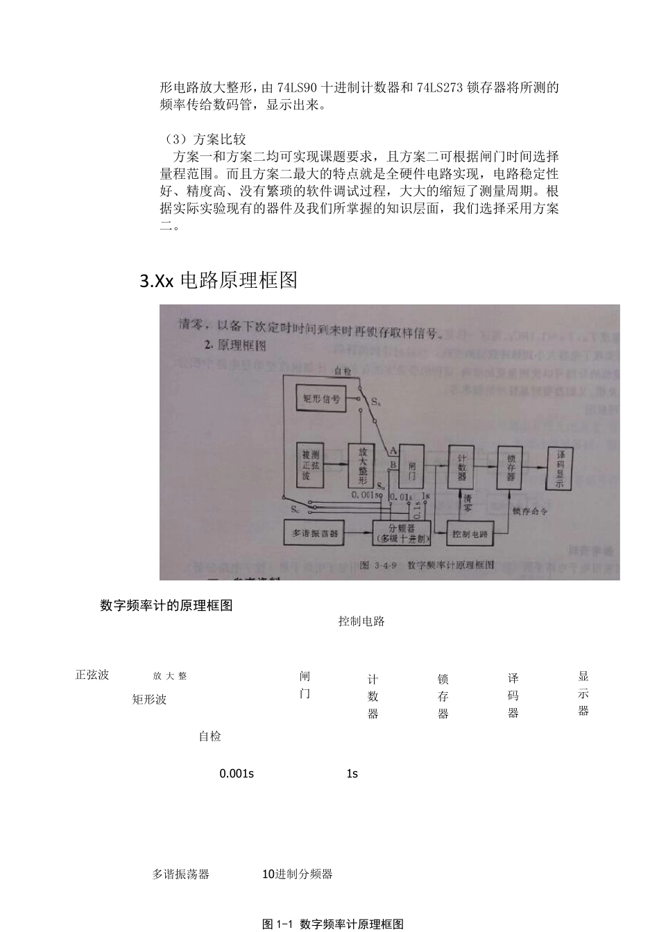 数字频率计课程设计_第2页