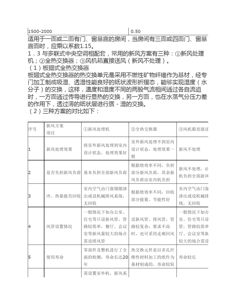 新风系统设计方案和新风量计算方法详解_第3页