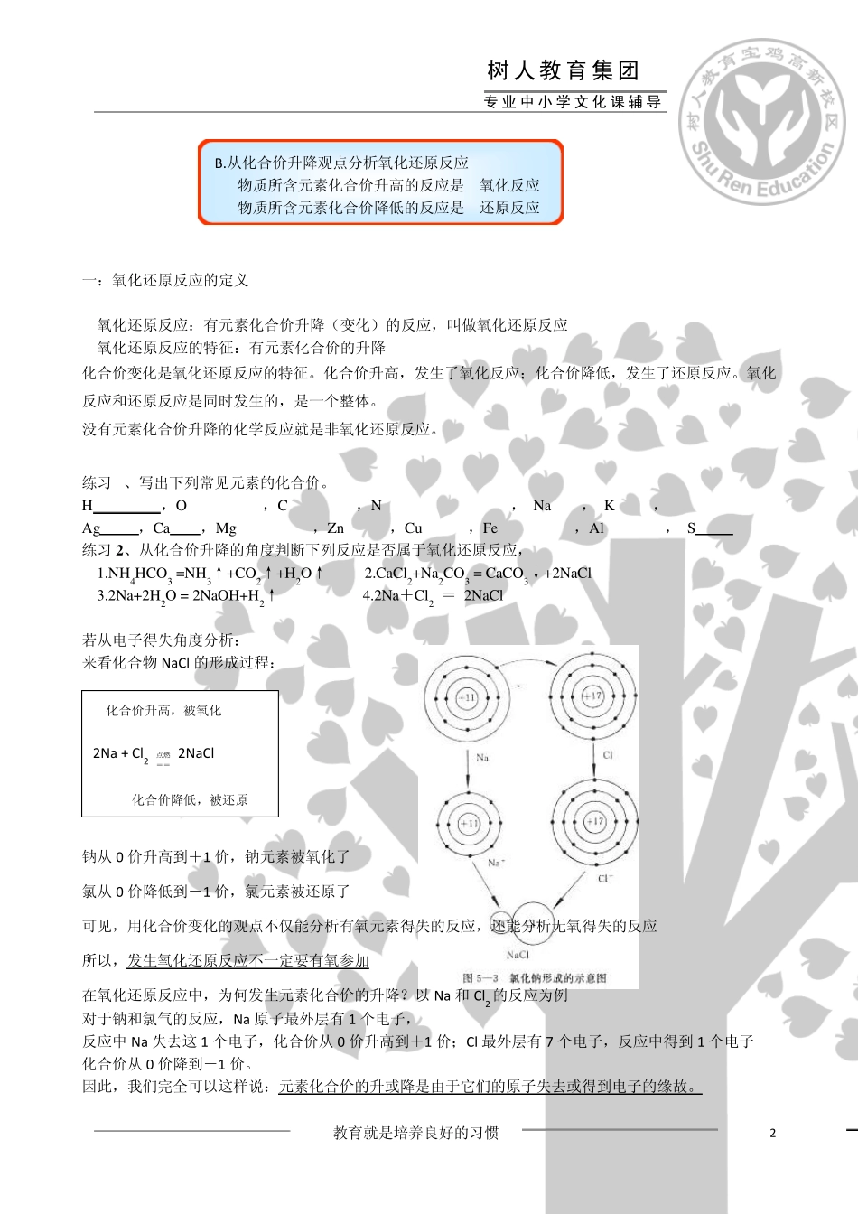 新高一暑期预科班第八次讲义_第2页