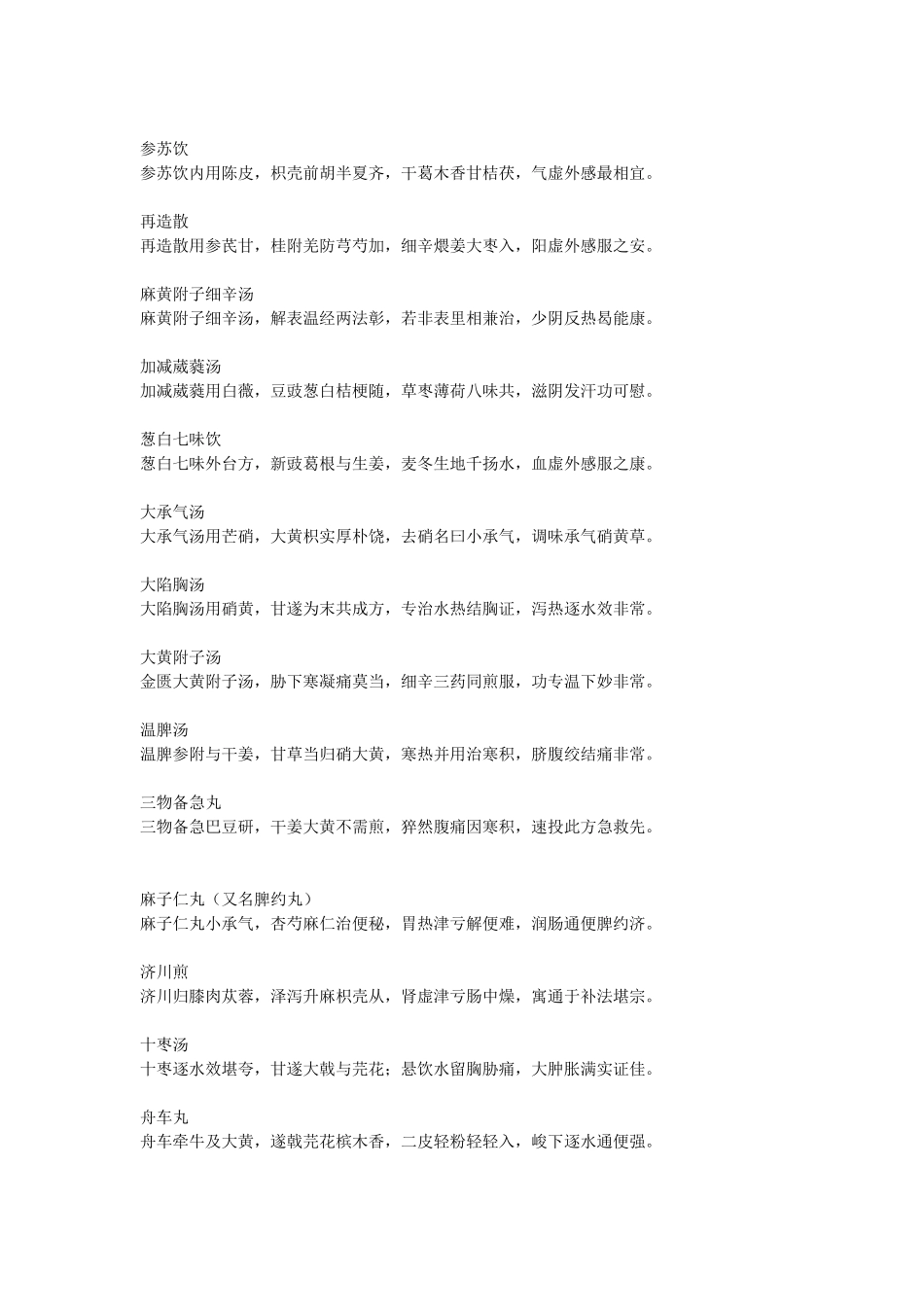 方剂学方歌合集_第2页