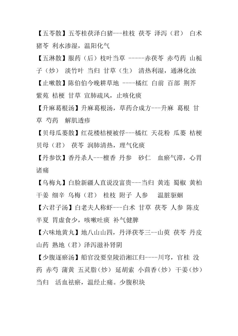 方剂趣味速记_第3页