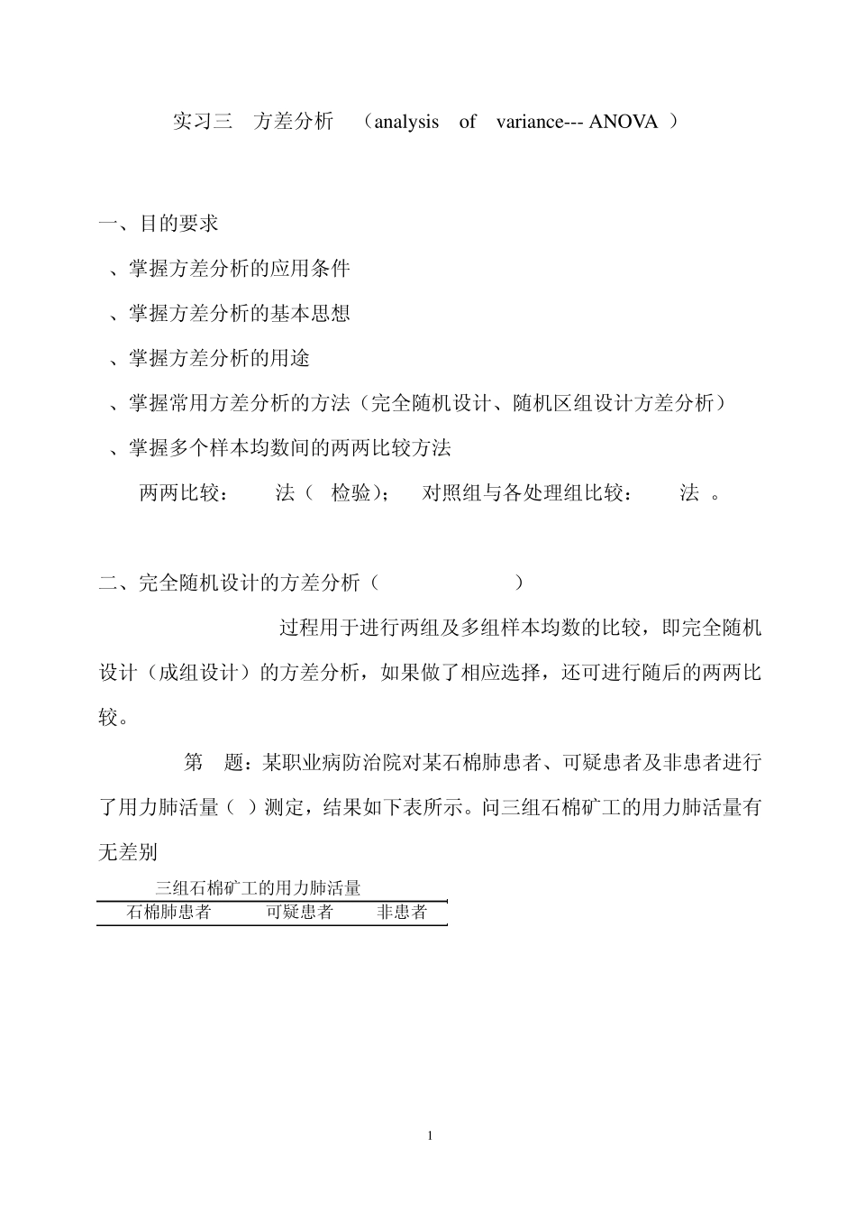 方差分析SPSS应用_第1页