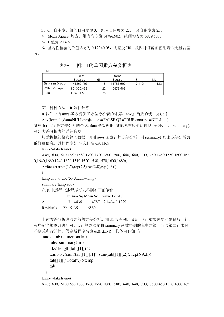 方差分析例题讲解_第3页