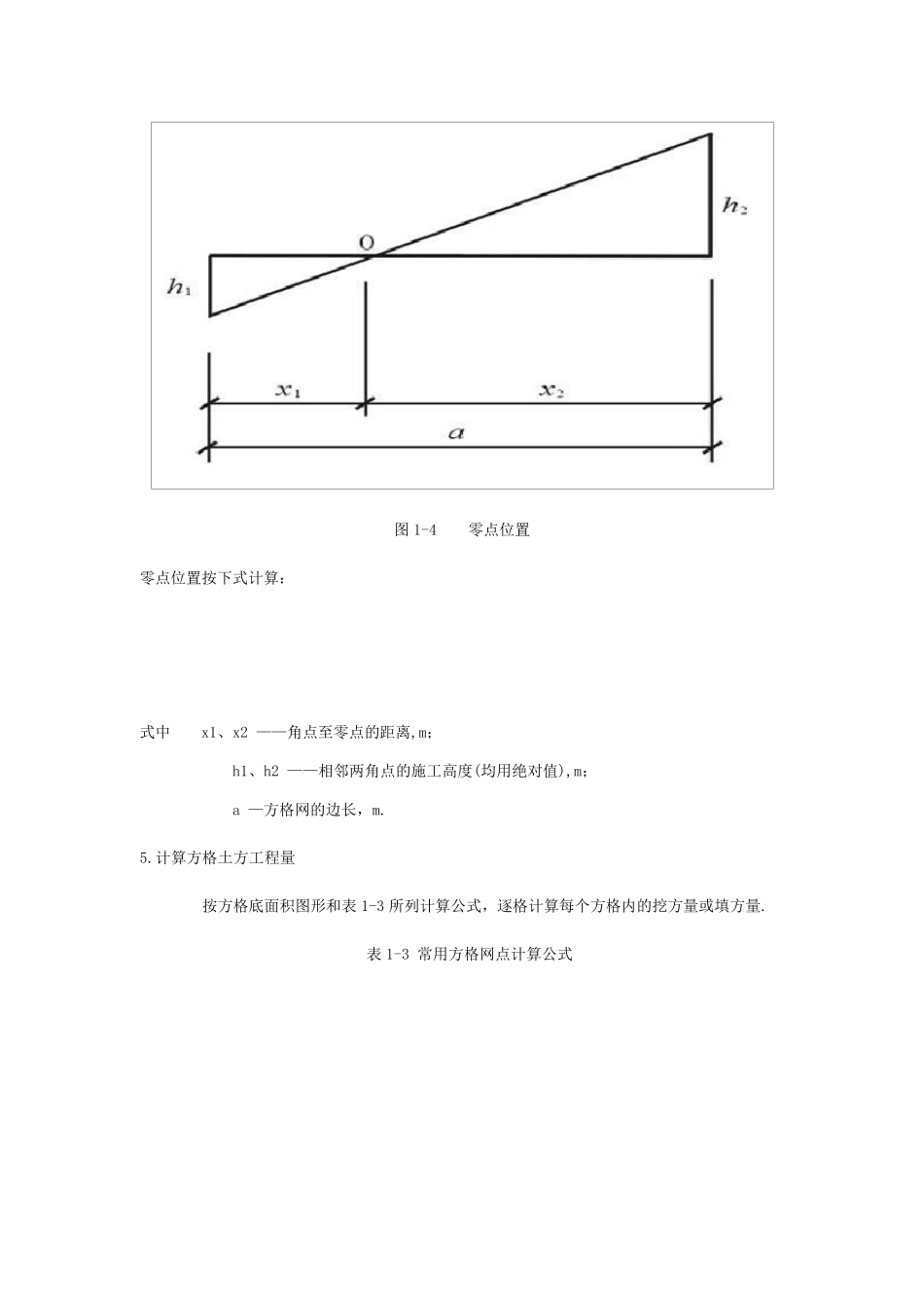 方格网计算土方量例题_第3页