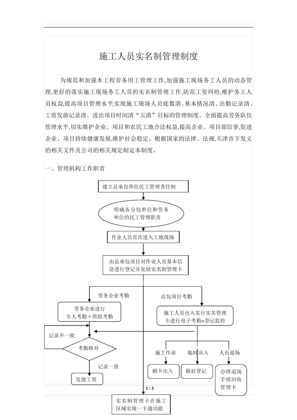 施工人员实名制管理制度_第3页
