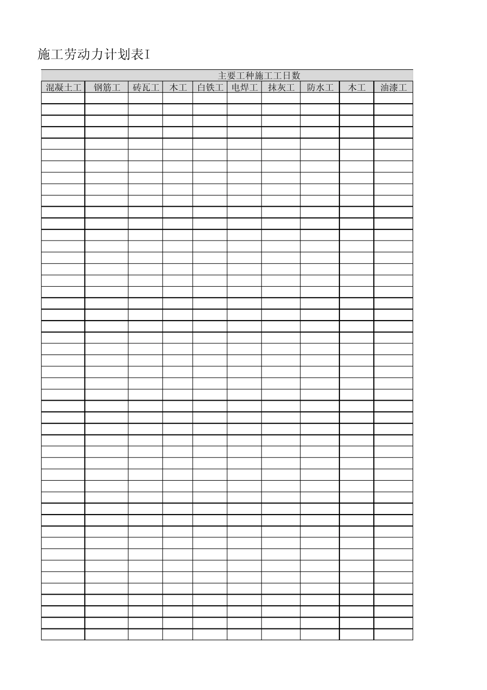 施工劳动力计划表I_第3页