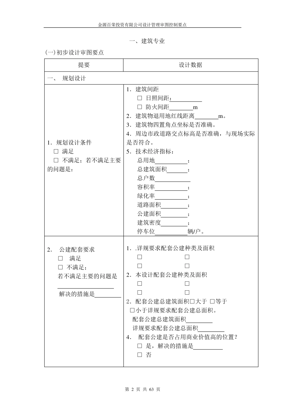 施工图审核标准完全版_第2页